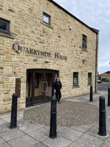 Julie at quarryside house
