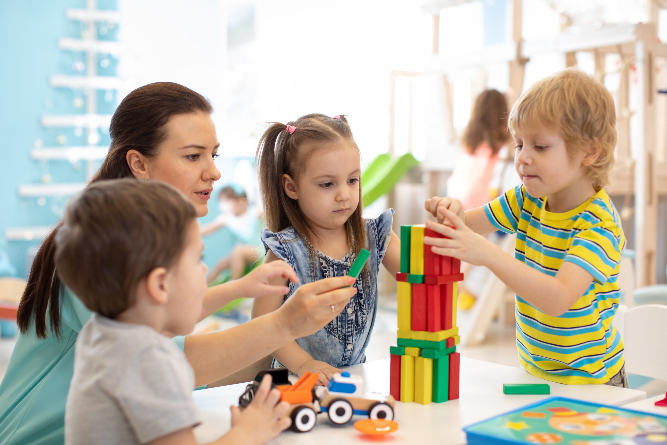 Little,Kids,Build,Wooden,Toys,At,Home,Or,Daycare.,Kids